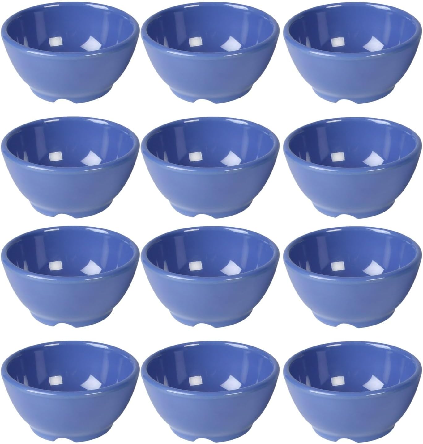 10 oz Soup Bowl Melamine Set of 12- Break-Resistant Dishwasher Safe Reusable Bowls Serving Soup Bowl Broth Cups Soup Bowls Ice Cream Dipping Sauce