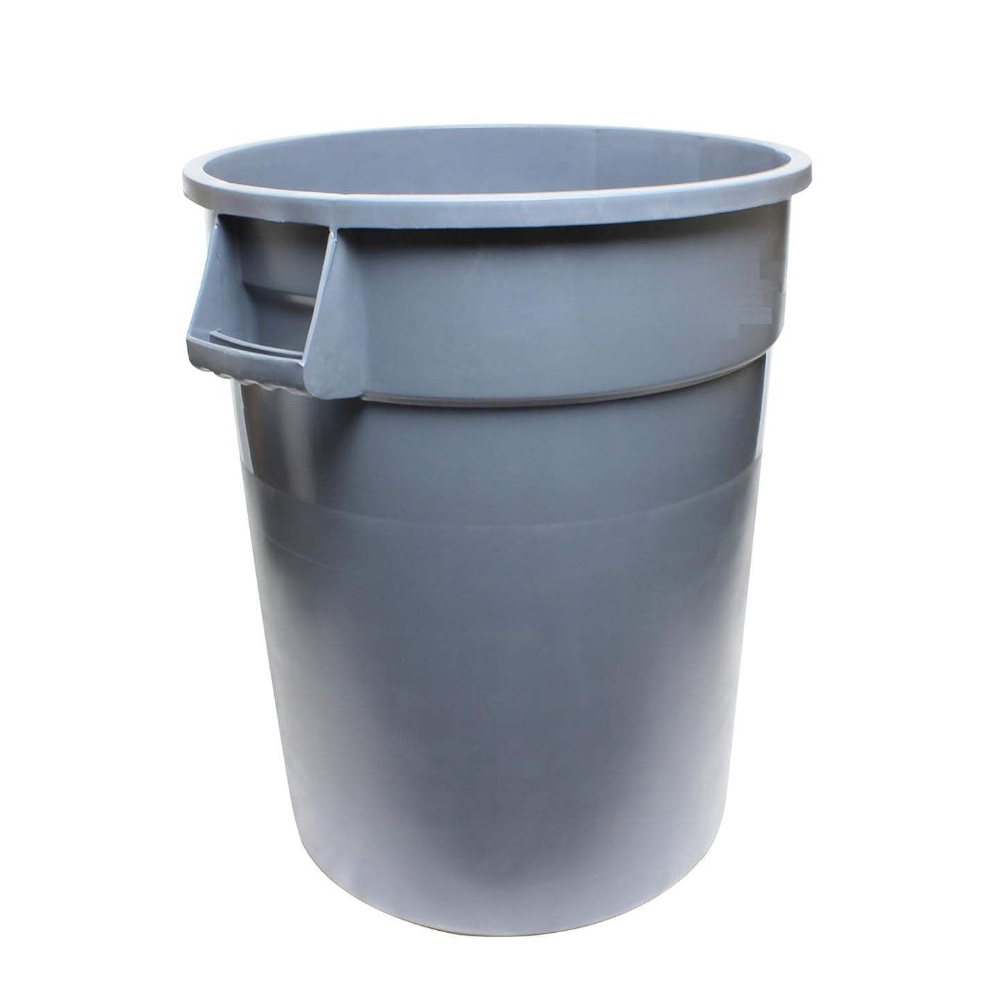 Round Trash Can Height Gray Color- Wastebasket Garbage Bin Trash Container Recycling Bin Kitchen Bathroom Bedroom Office Trash can