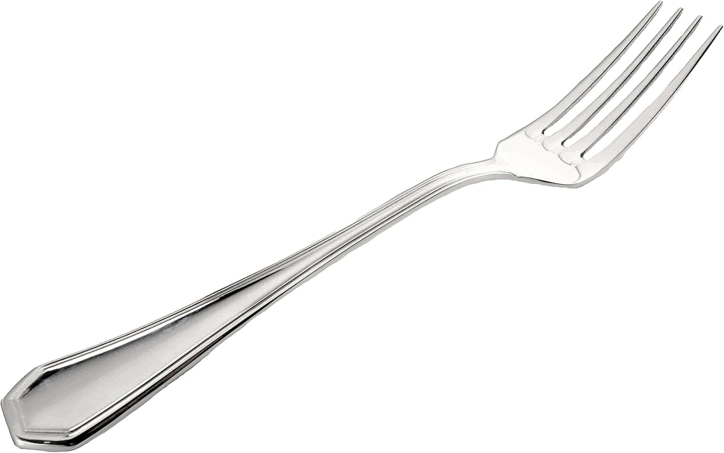 Wilshire Stainless Steel Set of 12- Stainless Steel Silverware Flatware Cutlery Kitchen Tableware Set for Home and Restaurant for Soup Spoons Round Spoons