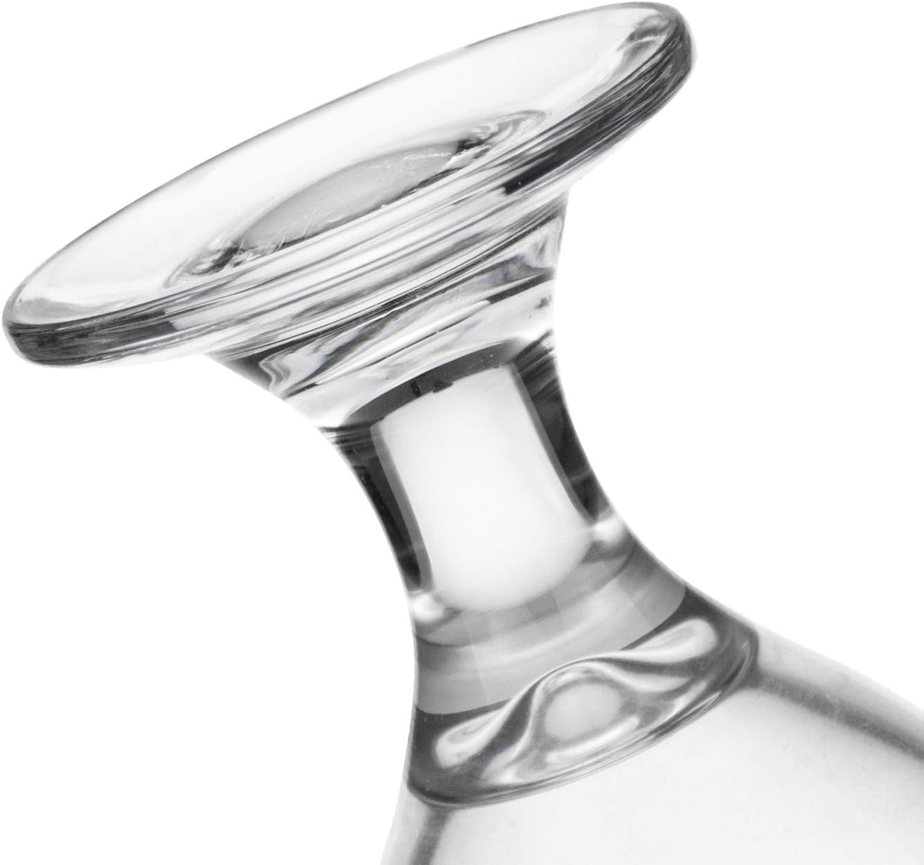 20 oz Goblet Glass Polycarbonate Clear Color- Beverage Stemmed Plastic Glass Cup Goblet Party Glass Classic Beverage Glass Juice Glass for Cocktails Water Juice Beer