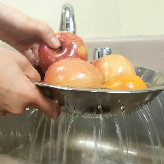 – 1 Heavy Duty Perforated Mixing Bowl, Stainless Steel