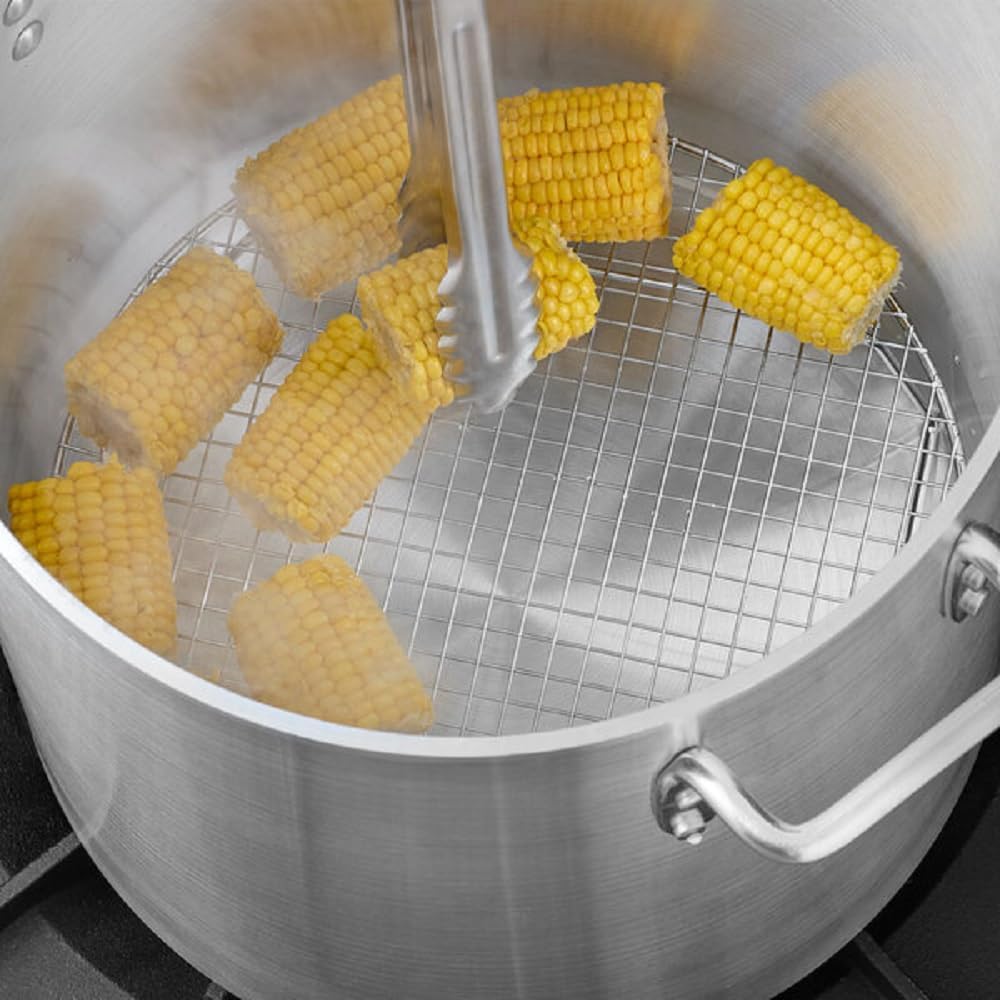 Round Steamer Rack/Cooling Rack Nickel Plated - Steamer Insert Steaming Rack Steam Tray Multi-functional Steamer Basket Cookware Veggie Fish Seafood Cooking