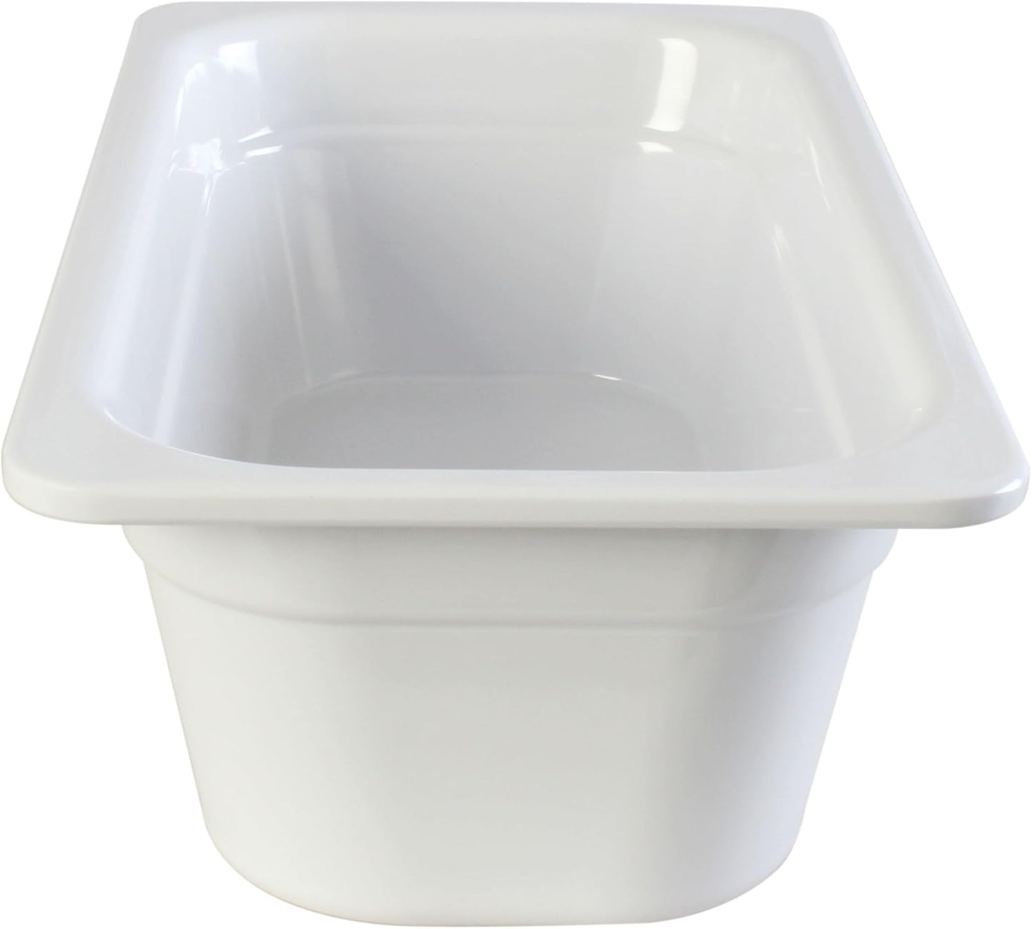 Deep Anti-Jam Food Pan Melamine - Gastronorm Pan Steam Table Pan Platters Serving Trays Commercial Food Pan for Food Appetizers Fruit Veggies Desserts