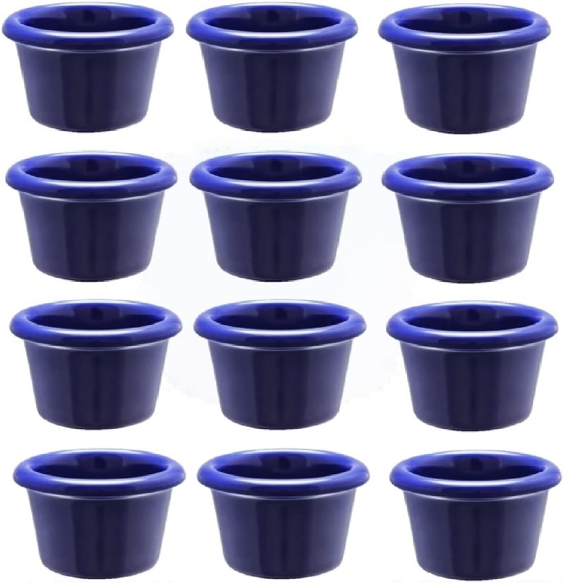 Smooth Ramekin Melamine - Plastic Ramekin Dipping Sauce Cup Portion Dipping Sauce Cups Individual Condiment cups For Catering Kitchen Restaurant