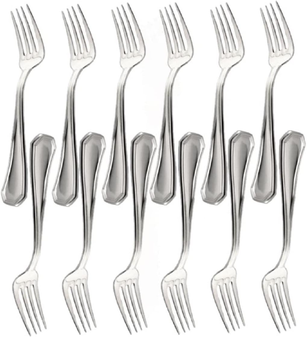 Wilshire Stainless Steel Set of 12- Stainless Steel Silverware Flatware Cutlery Kitchen Tableware Set for Home and Restaurant for Soup Spoons Round Spoons