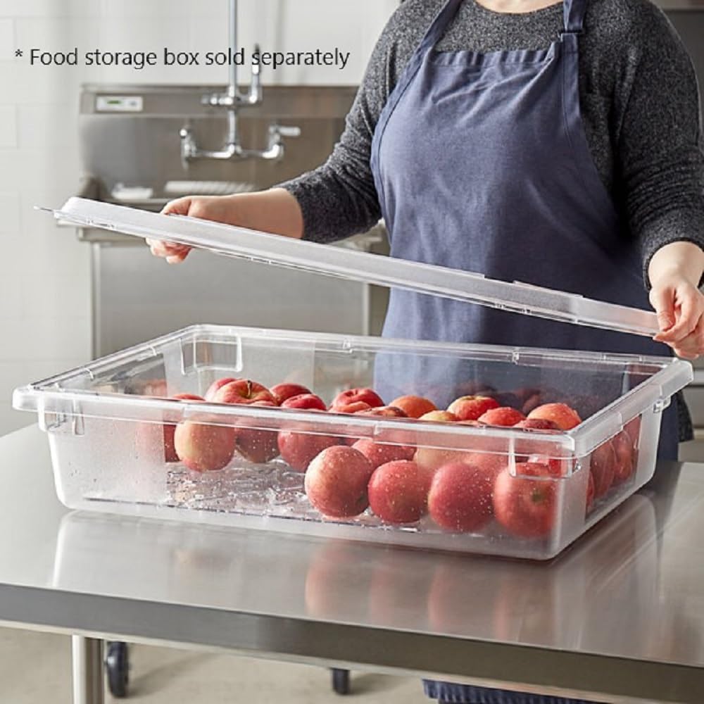 Food Storage Box Drain Shelf White Color- Food Storage Container Drain Shelf for Food Fruit Vegetables Sink Kitchen Restaurant Hotel Kitchen and Cafeteria