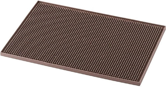 18" x 12" Large Rubber Bar Service No-Slip Mat - Heavy Duty Dish Drying Mat CounterBar Service Spill Mat Countertop Drip Mat Perfect for Bars Home & Restaurants