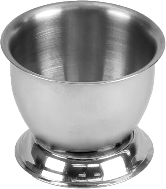 Stainless Steel Footed Egg Cup Set of 2- Egg Cups Stand Holder for Boiled Eggs Egg Cups Holders for Breakfast and Brunch Kitchen Egg Stand Holders Egg Cup Tray