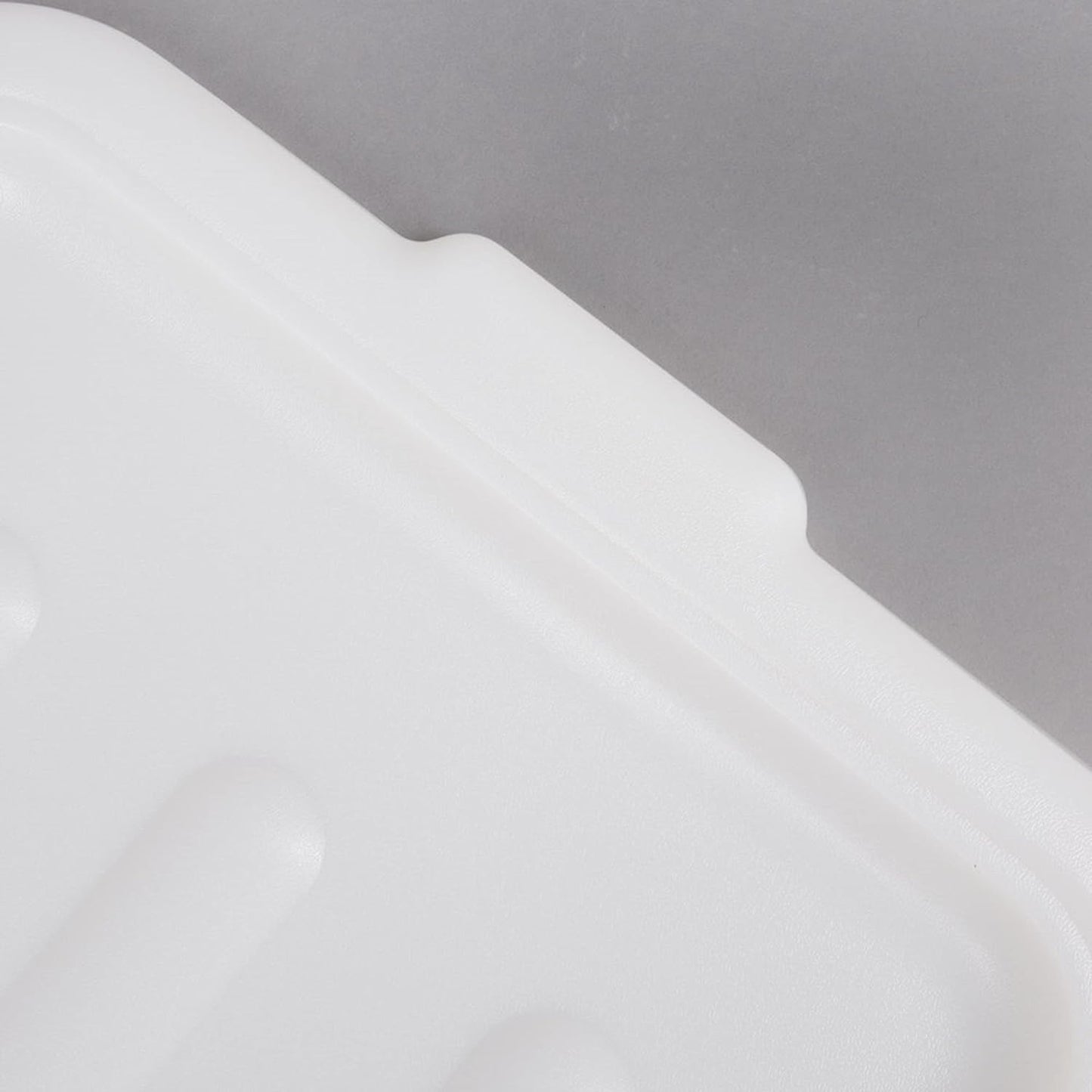 Plastic Bus Box/Tub Lid fits 20-1/2" x 15-1/2" x 5" and 20-1/2" x 15-1/2" x 7" Bus Tub - Heavy Duty Plastic Restaurant Tub Lid for Kitchen Organization Storage