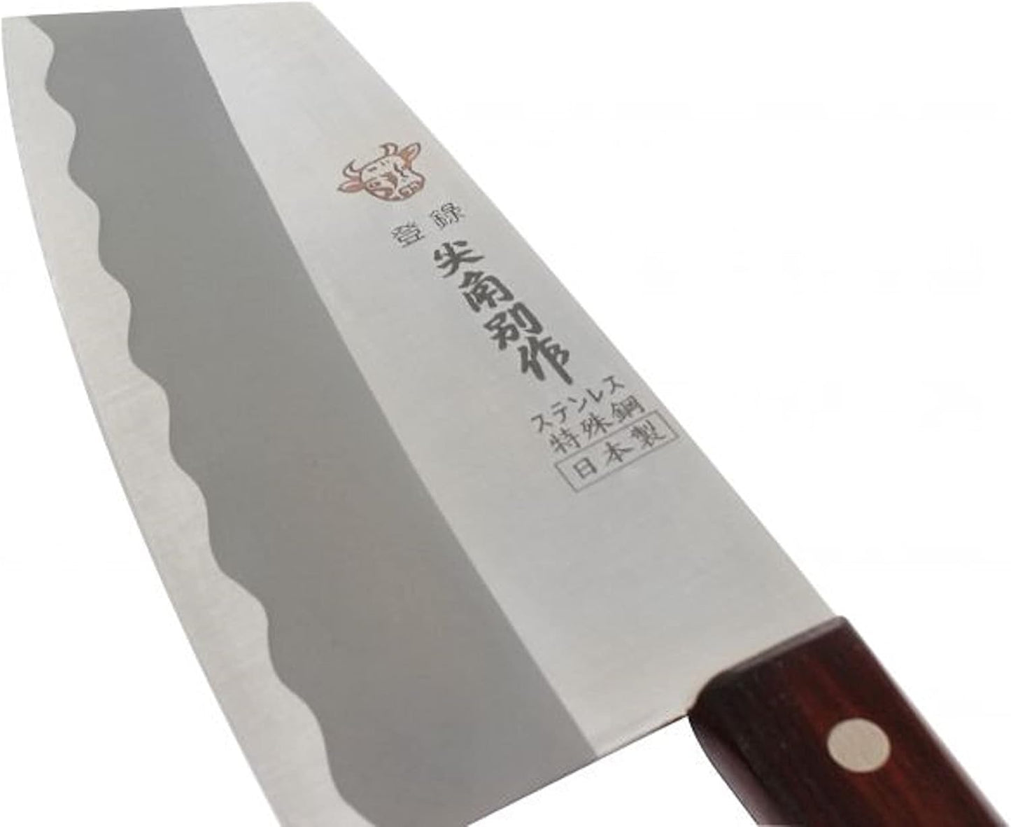11” Stainless Steel Cleaver with Riveted Wood Handle- Sharp knife Chopper Butcher Knife Heavy Duty Butcher Knife Chopper for Chef Meat Cutting for Home Kitchen and Restaurant