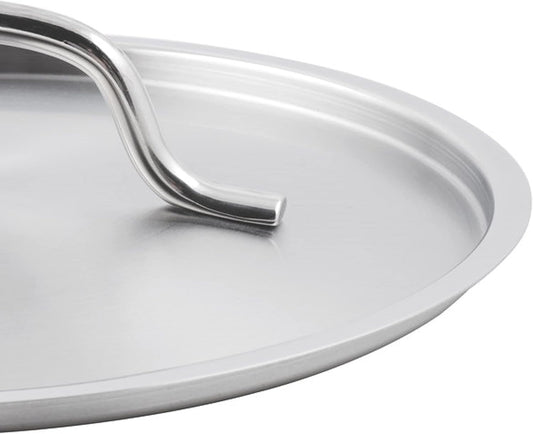 Stainless Steel Stock Pot Lid- Heavy Duty Stock Pot Cover Stew Pot Simmering Pot Soup Pot Lid for Soup Pasta Vegetable Oven Safe & NSF Certified