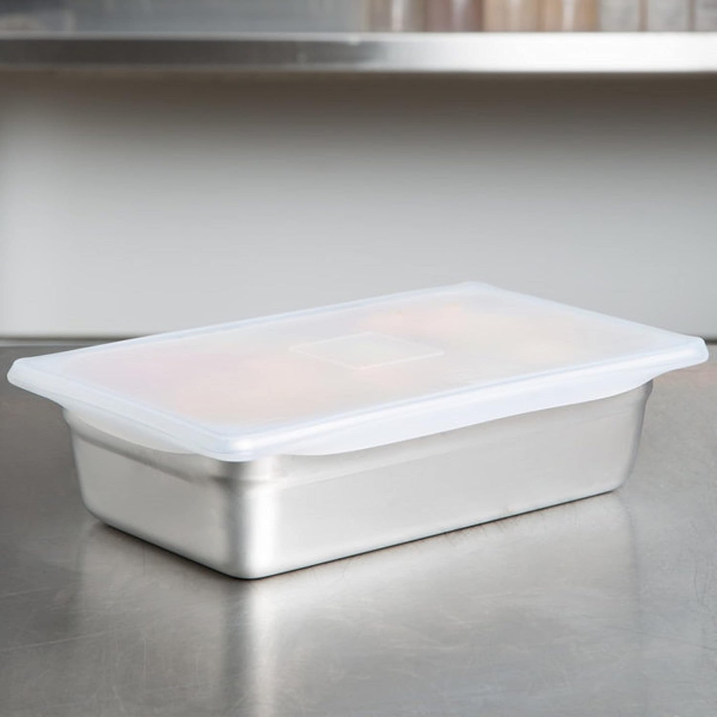 High-Heat Silicone Flexsil Steam Table/Hotel Pan Lid, Spill Proof, Dishwasher Safe, Microwave Safe, Oven Safe, NSF
