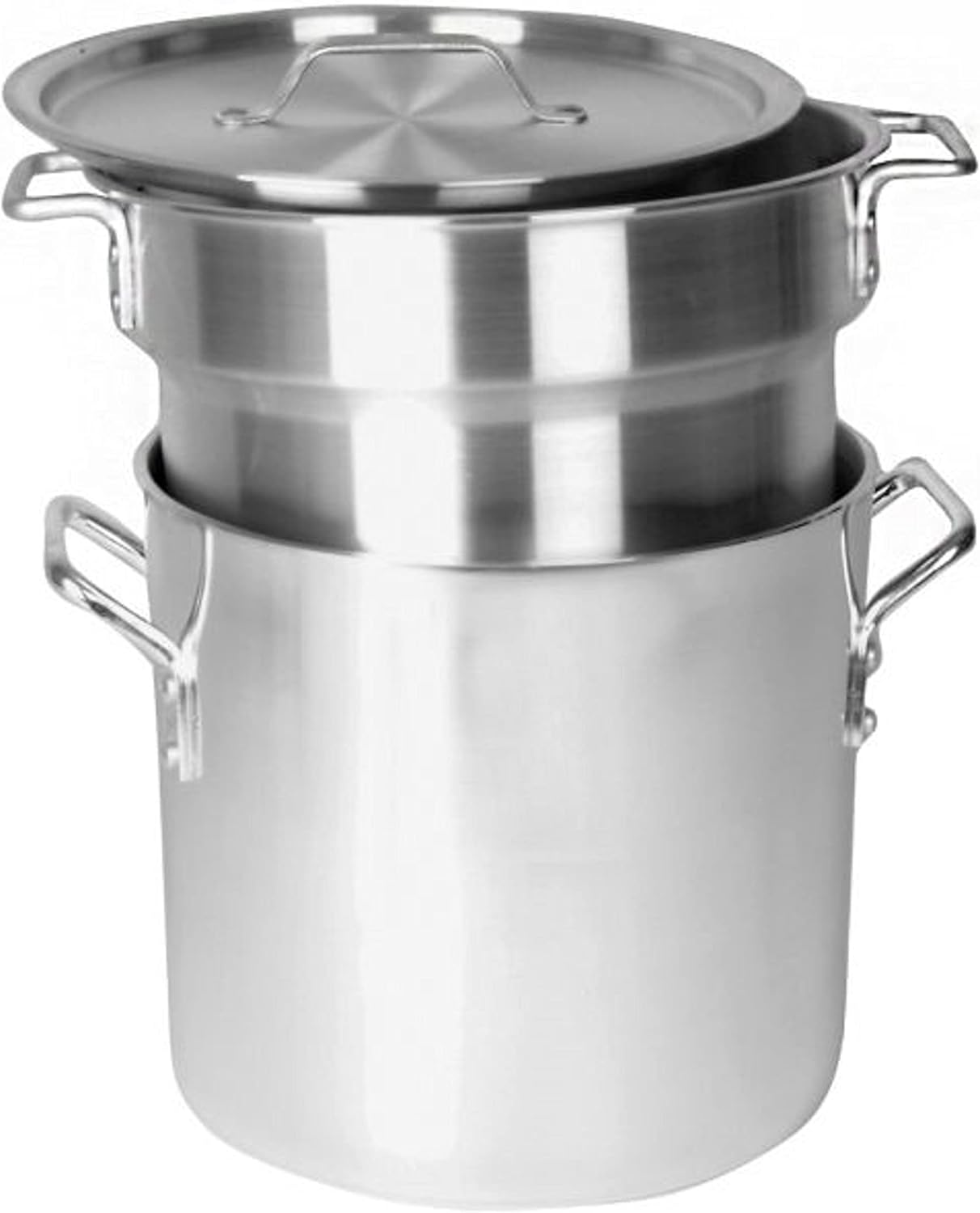 Stainless Steel Double Boiler Steam Melting Pot Cookware Stainless Steel Double Boiler Pot for Melting Chocolate Candy Butter and Cheese Dishwasher & Oven Safe
