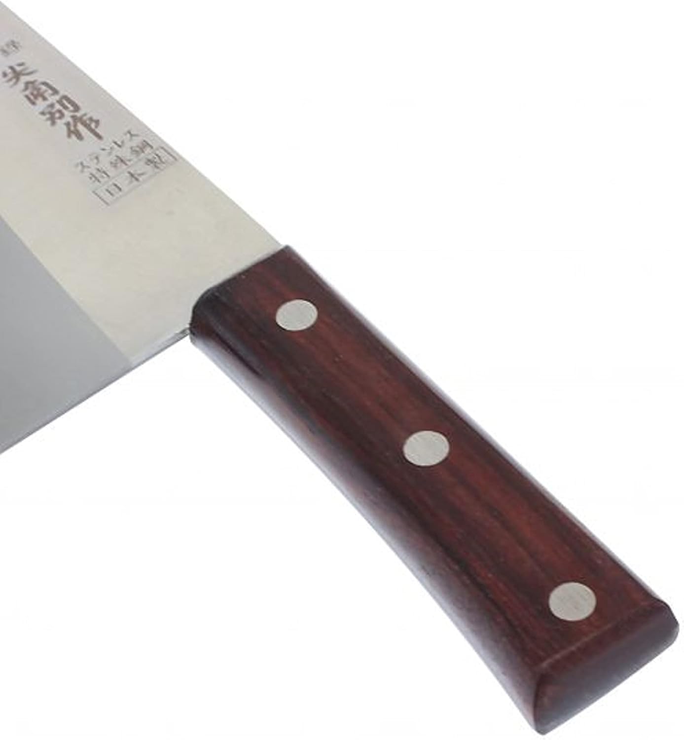 11” Stainless Steel Cleaver with Riveted Wood Handle- Sharp knife Chopper Butcher Knife Heavy Duty Butcher Knife Chopper for Chef Meat Cutting for Home Kitchen and Restaurant