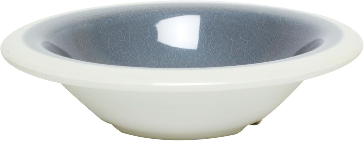 Graham Dinnerware Salad Bowls Melamine Set of 12- Dishwasher Safe Break-Resistant Reusable Bowls Serving Bowl Soup Bowls for Fruits Salad Kitchen Restaurants