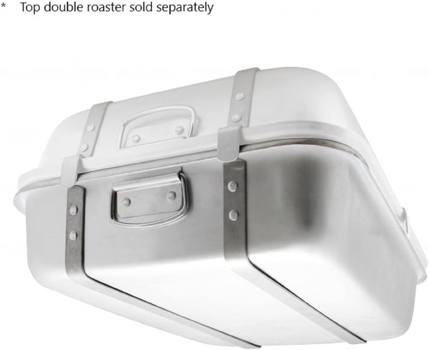 Rectangular Roaster Pan Aluminum - Roasting Pan Turkey Roaster Pan Broiler Pan Great for Chicken Lamb and Vegetable