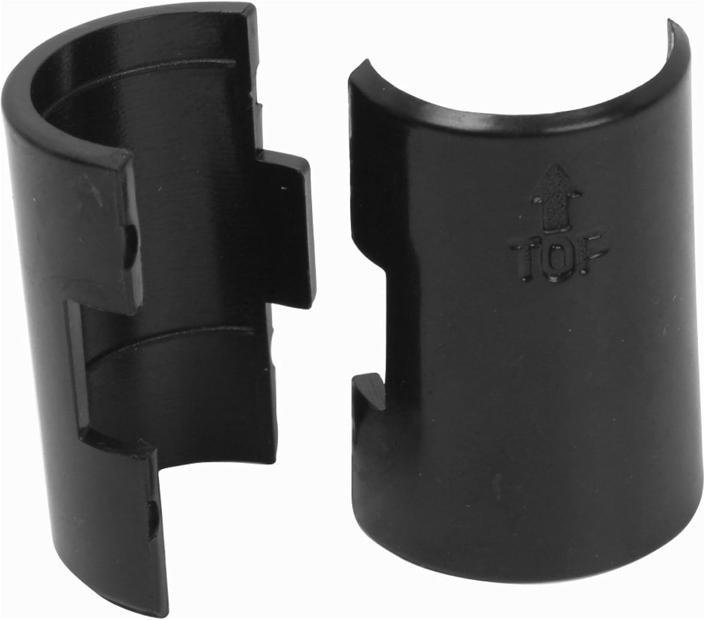 Set of 8 Split Sleeve Replacement 1-1/5" x 1-1/5" x 1-2/3- Wire Shelving Lock Clips Plastic Shelving Sleeves Replacements for Wire Shelving System