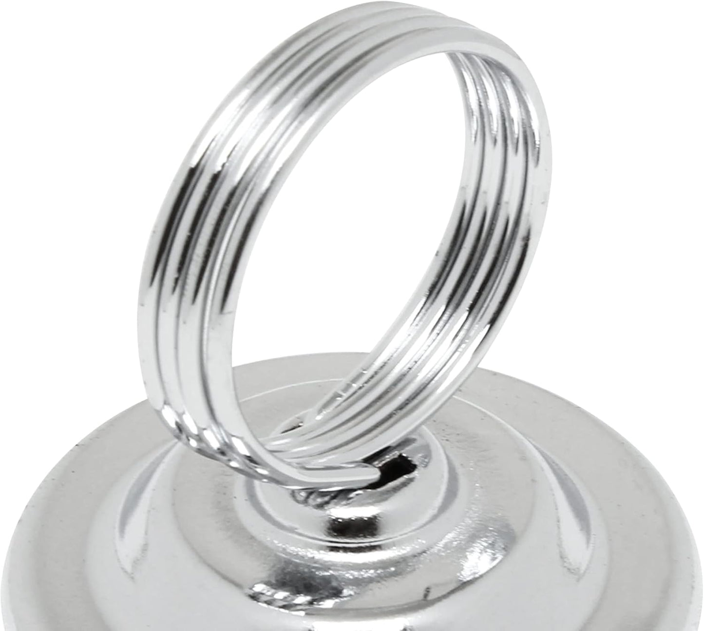 2-1/4" Ring Style Table Sign Menu Holder Steel Wire Ring Nickel-Plated Base Set of 12- Table Number Holder Display Table Card Holders Stand for Centerpieces Reception Party Birthday