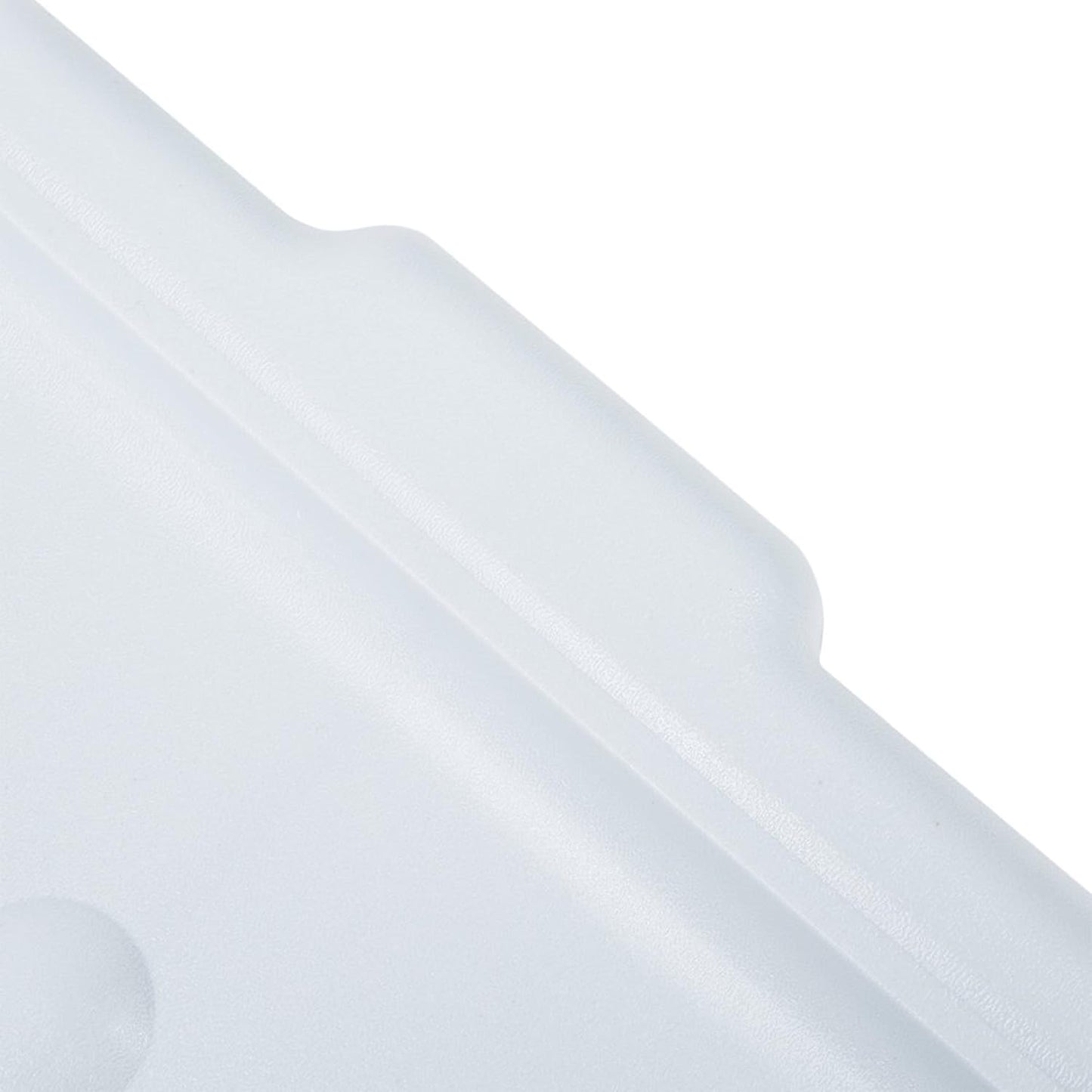 Plastic Bus Box/Tub Lid fits 20-1/2" x 15-1/2" x 5" and 20-1/2" x 15-1/2" x 7" Bus Tub - Heavy Duty Plastic Restaurant Tub Lid for Kitchen Organization Storage