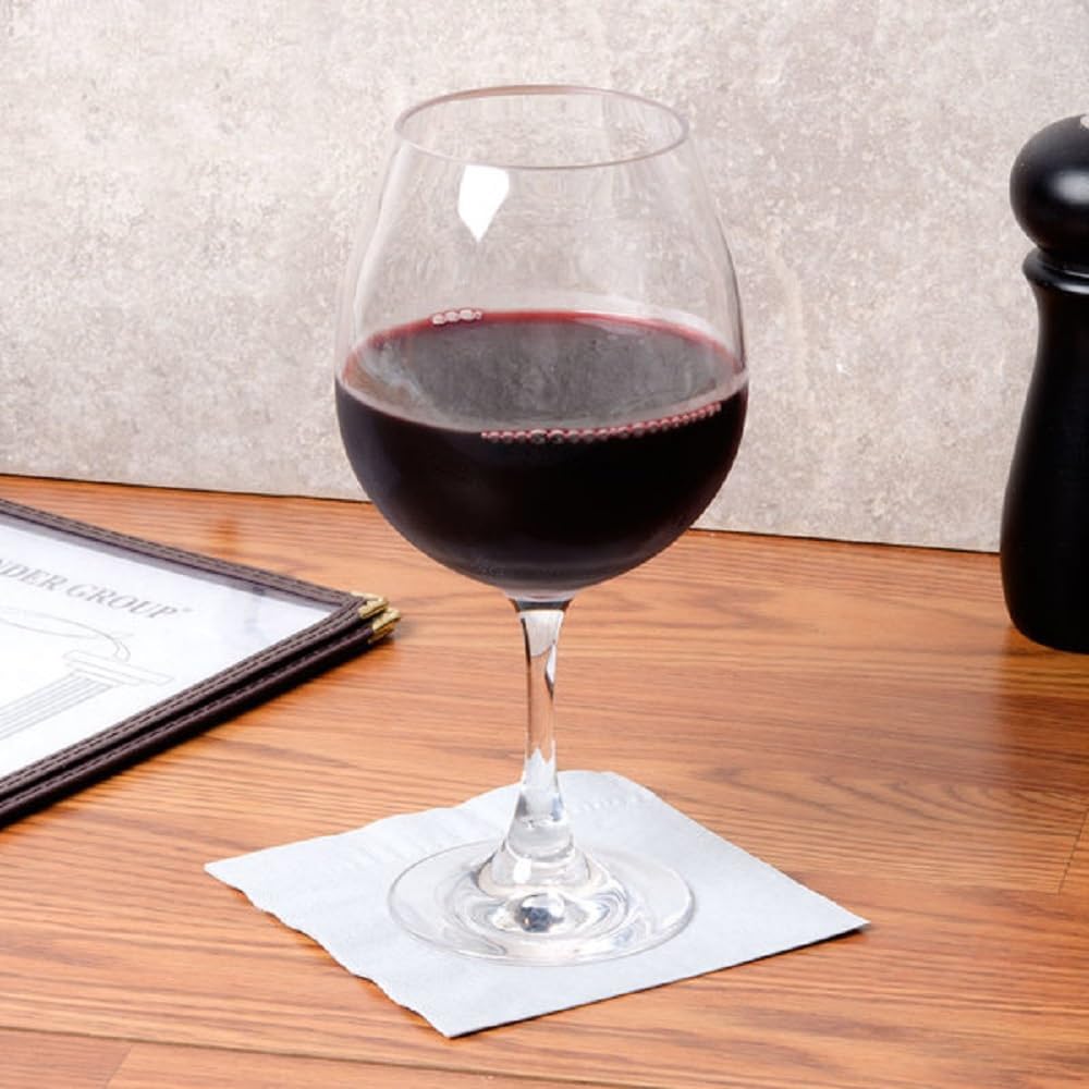 Red Wine Glass Polycarbonate - Plastic Stem Wine Glass Plastic Cocktail Glass Toasting Glass Red or White Wine Glass for Gift Wine Tasting Wedding House Warming