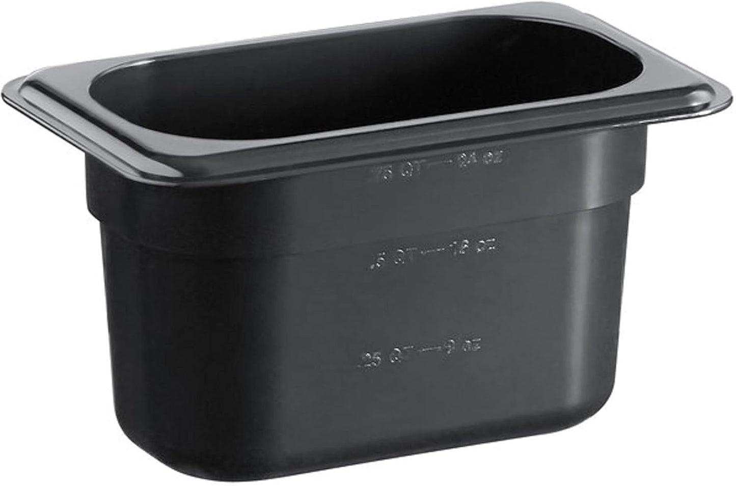 Deep Polycarbonate Food Pan - Food Storage Containers Plastic Food Pan Restaurant Commercial Hotel Pans for Food Prep Fruits Vegetables Beans Corns
