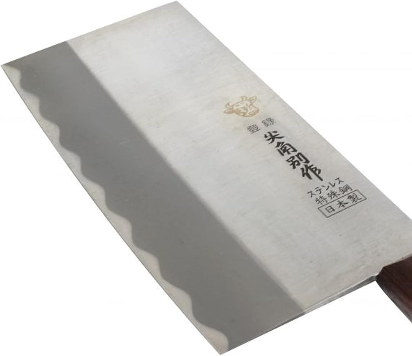 11” Stainless Steel Cleaver with Riveted Wood Handle- Sharp knife Chopper Butcher Knife Heavy Duty Butcher Knife Chopper for Chef Meat Cutting for Home Kitchen and Restaurant