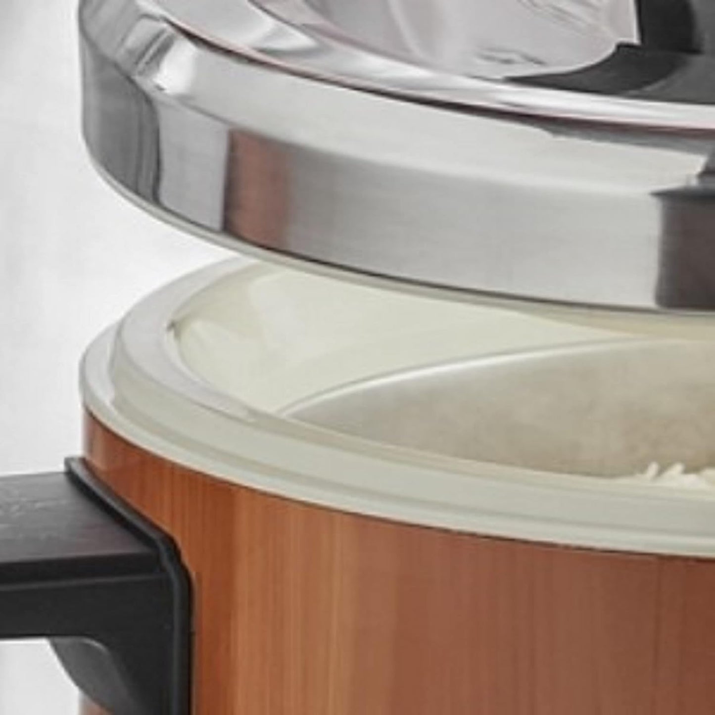 Insulated Sushi Rice Pot Stainless Steel Interior & Lid with Plastic Handle - Sushi Rice Mixing Tub Sushi Rice Bowl Sushi Rice Warmer for Home Kitchen Restaurant