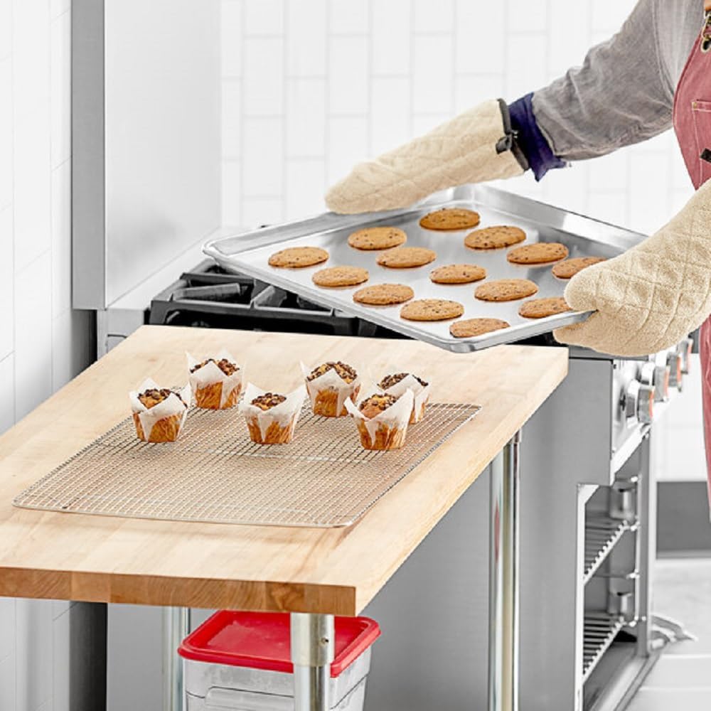 Stainless Steel Square Donut Screen Rack- Stainless Steel Cooling Rack Heavy Duty Baking Rack Cooling Rack Cookie Rack for Baking Home Cafes and Restaurants