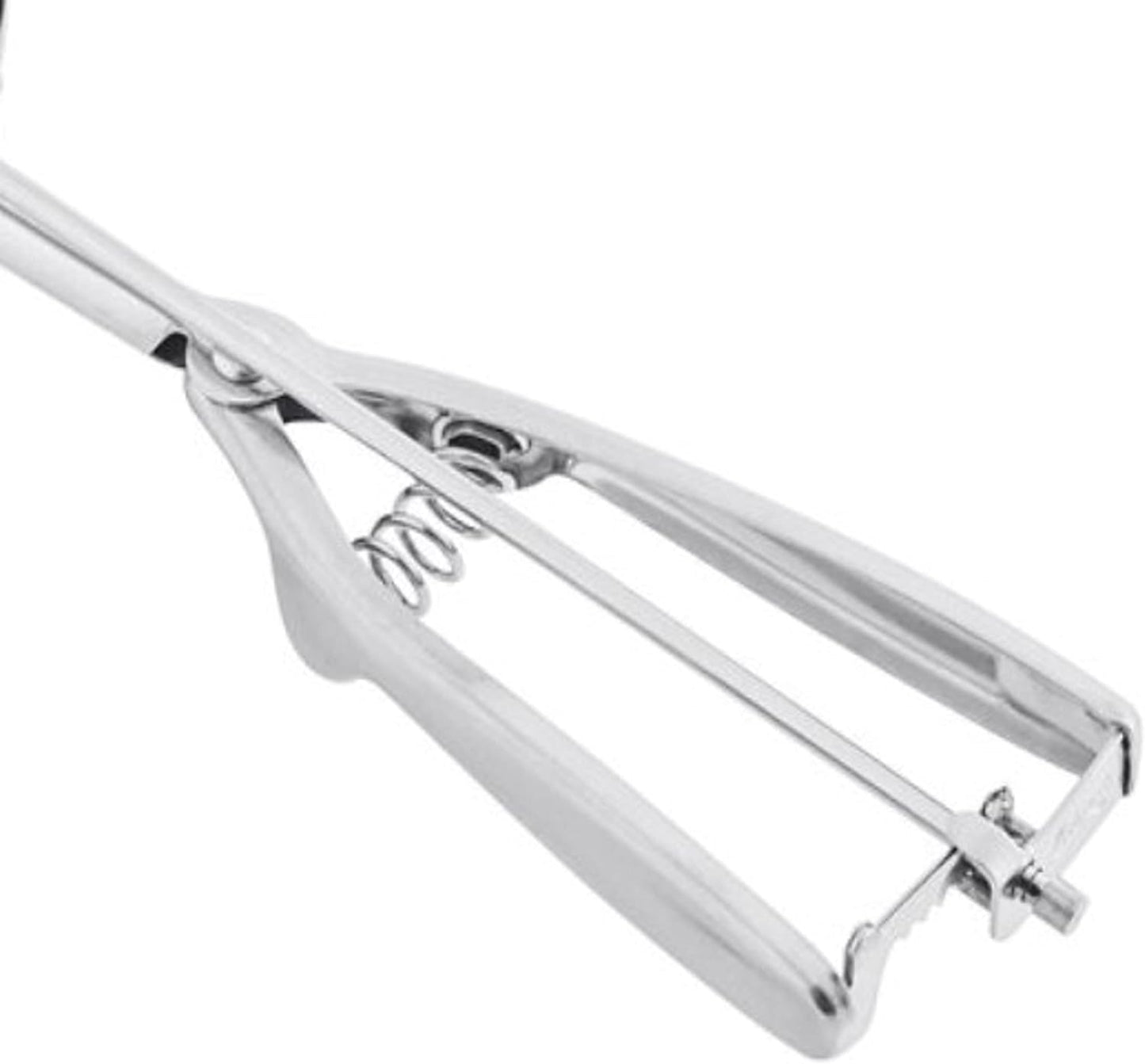 Oval Portion Scoop Disher with Twin Grip Handle Stainless Steel- Cookie Scooper for Baking Cookie Scoops For Portion Control Scoop Cookie Dough Cupcake Batter Ice Cream