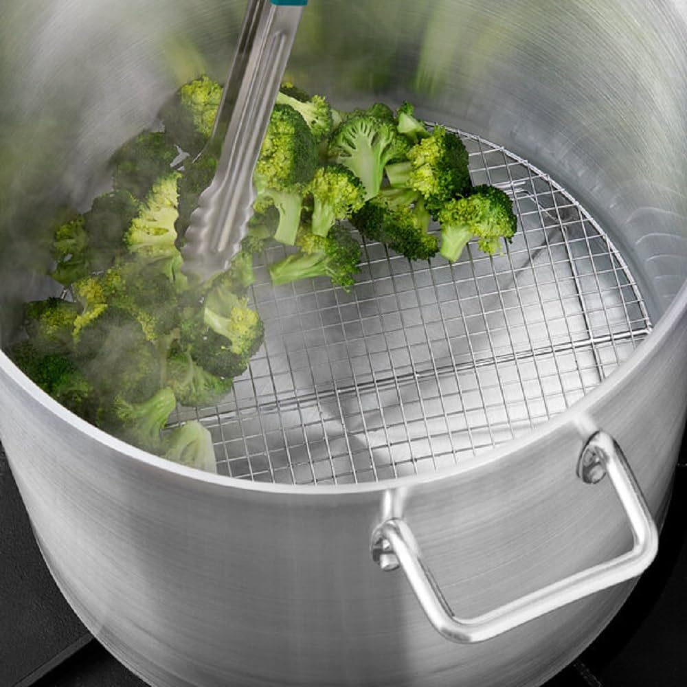 Round Steamer Rack/Cooling Rack Nickel Plated - Steamer Insert Steaming Rack Steam Tray Multi-functional Steamer Basket Cookware Veggie Fish Seafood Cooking