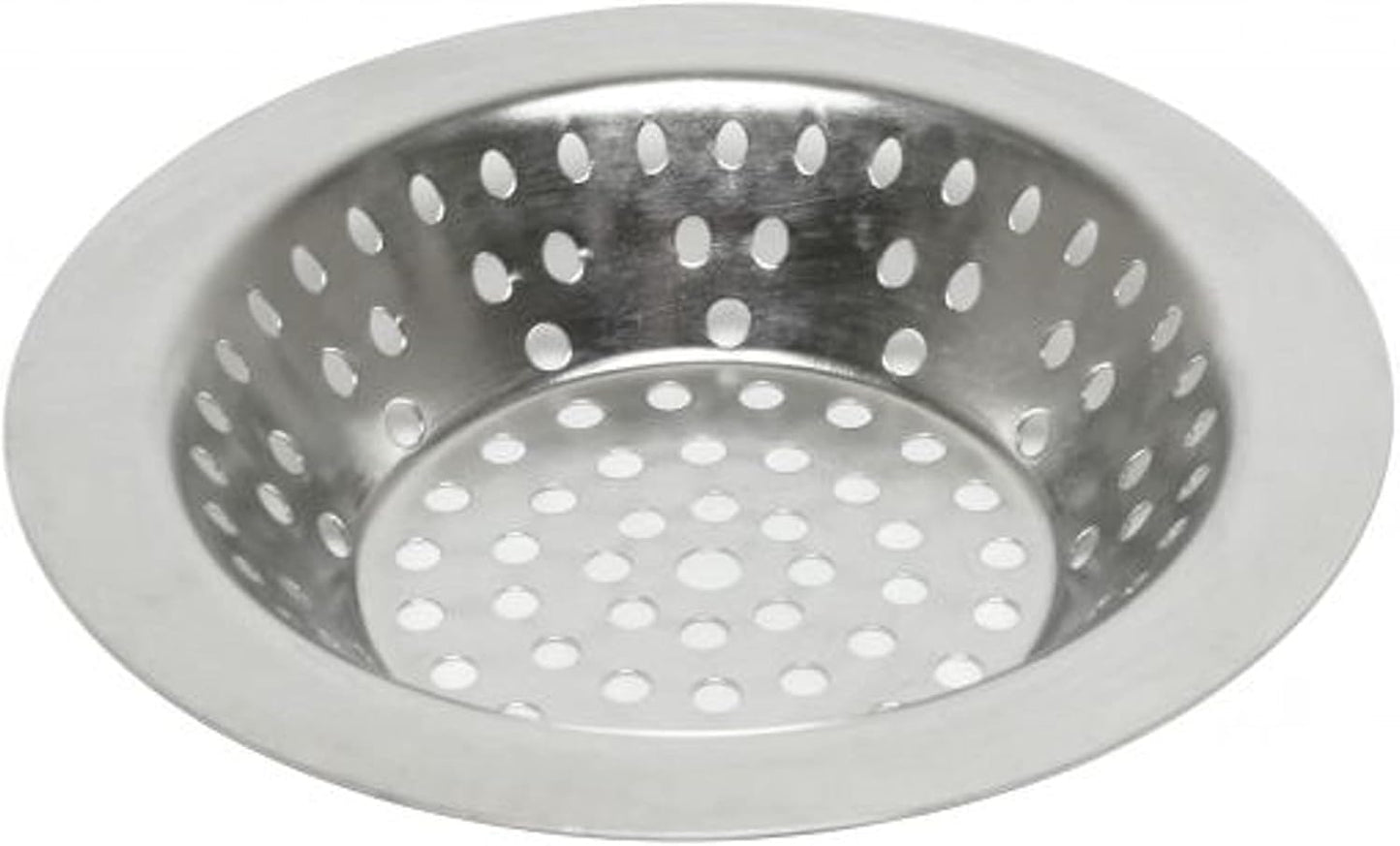 3-1/2” Stainless Steel Sink Strainer - Kitchen Strainer Kitchen Sink Drain Strainer Hair Catcher for Bathroom Sink Utility Slop Laundry