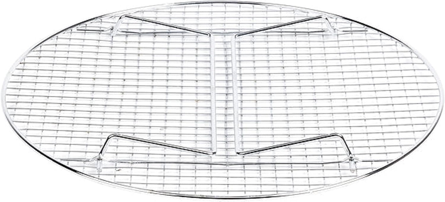 Round Steamer Rack/Cooling Rack Nickel Plated - Steamer Insert Steaming Rack Steam Tray Multi-functional Steamer Basket Cookware Veggie Fish Seafood Cooking