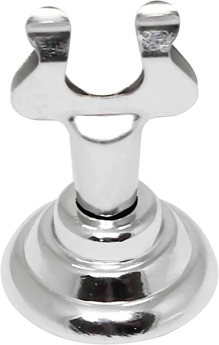 Clip Table Sign Menu Holder with Heavy Base Chrome Finish Set of 24- Table Number Holder Card Display Table Card Holders Table Sign Stand for Centerpieces Wedding Reception Party Birthday