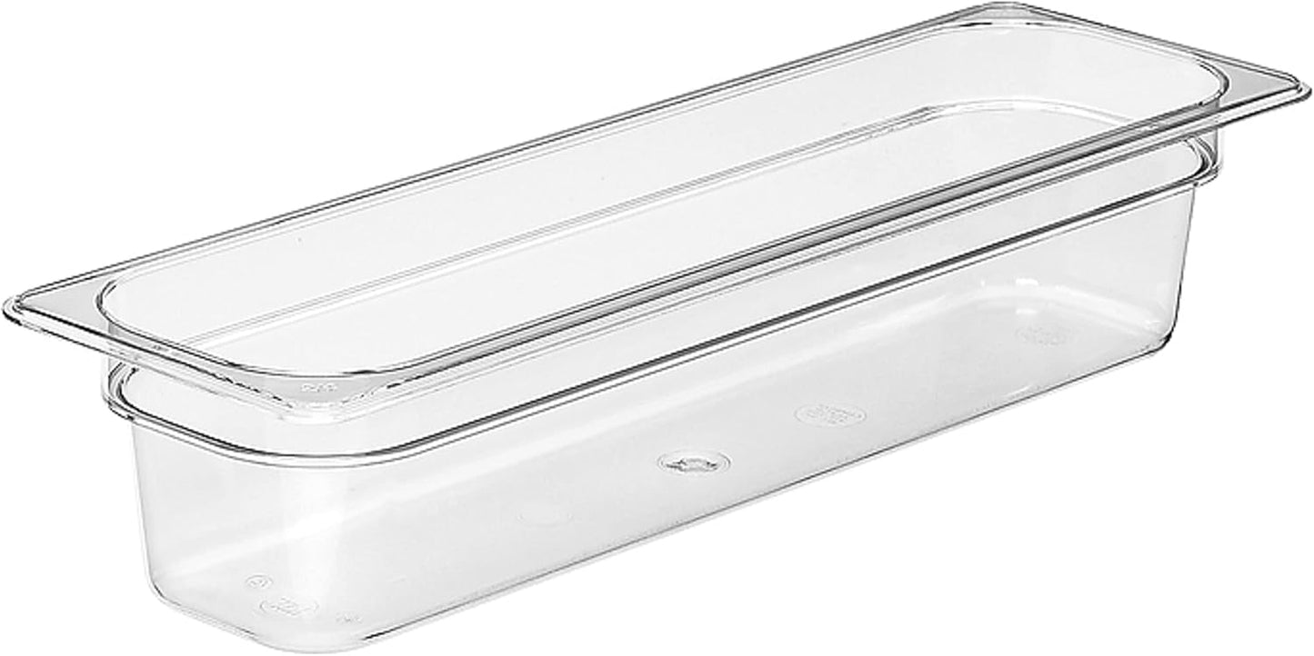 Deep Polycarbonate Food Pan Commercial Restaurant Food Storage Containers Hotel Pans for Catering Buffets Restaurants Fruits Vegetables Corns