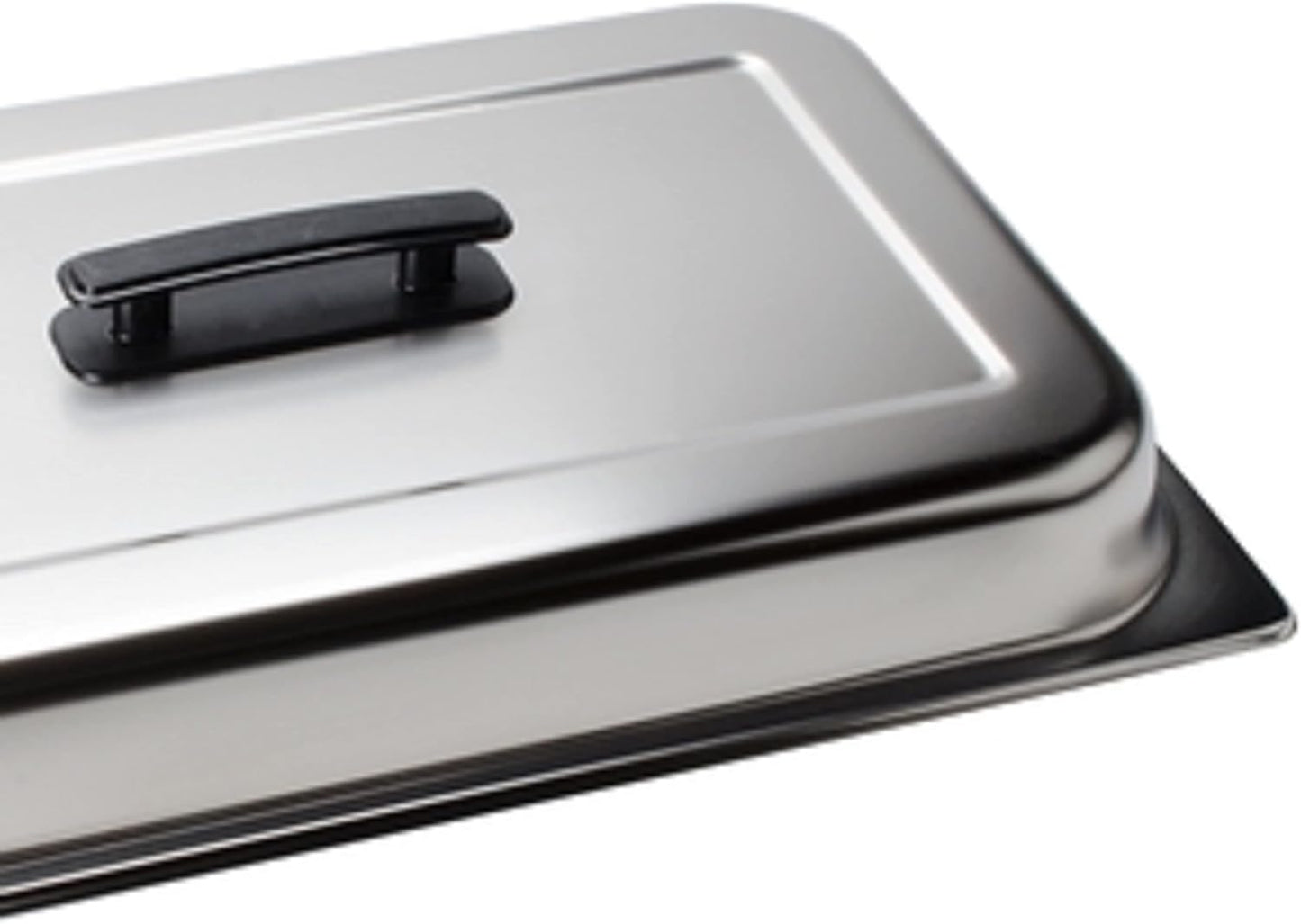 8 Qt. Full Size Stainless Steel Dome/Chafer Cover with Handle- Chafers and Buffet Warmer Cover for Catering Event Party Holiday Buffet Weddings Catering