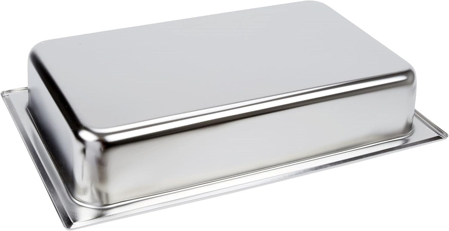 22" x 14" x 4-1/2" Full Size Dripless Water Pan Stainless Steel - Hold Water For Steam Table Chafing Dish Equipment For Food Warmer Steam Table Pans Water Pan For Food Pan
