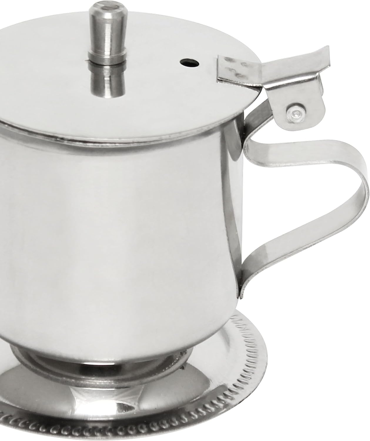 5 oz Stainless Steel Footed Creamer Set of 2- for Serving Milk Coffee Cream Maple Syrup Sugar Espresso Machine Milk Pitcher Creamer Pitcher for Restaurant Cafes Home