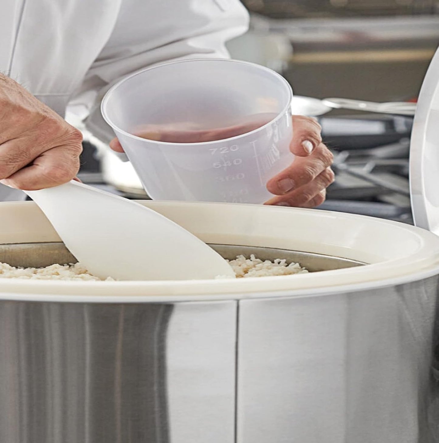 Insulated Sushi Rice Pot Stainless Steel Interior & Lid with Plastic Handle - Sushi Rice Mixing Tub Sushi Rice Bowl Sushi Rice Warmer for Home Kitchen Restaurant