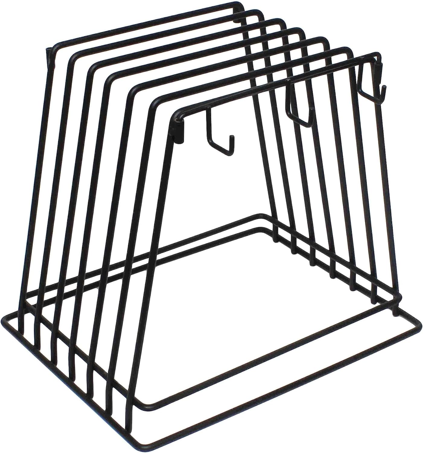 24" x 18" x 1/2" Heavy Duty Wire Frame Cutting Board Rack (Fits) 6 Boards and 6 Brushes Cutting Board- Storage Cutting Board Rack Chopping Board Organizer Stand Holder Kitchen