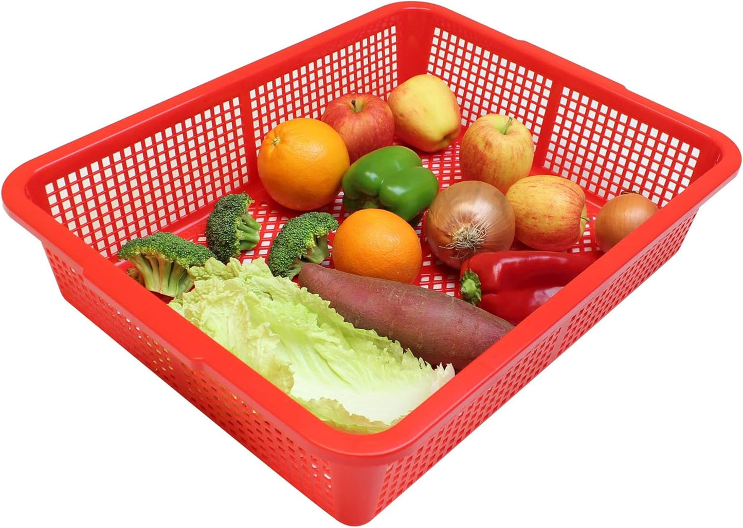 Square Colander Strainer Basket - Strainer Basket Wash Vegetables Fruits Drain Cooked Pasta Food Strainer Drainer Basket Strainer Kitchen Essentials