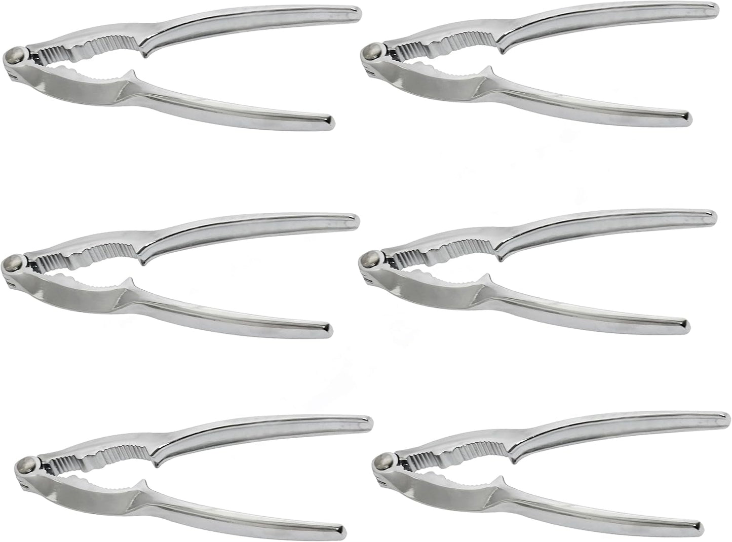 6" Heavy Duty Lobster Crackers - Seafood Tools Crab Leg Cracker Tools Nut Cracker Shellfish Lobster Crab Leg Sheller Nut Crackers