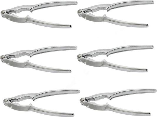6" Heavy Duty Lobster Crackers - Seafood Tools Crab Leg Cracker Tools Nut Cracker Shellfish Lobster Crab Leg Sheller Nut Crackers