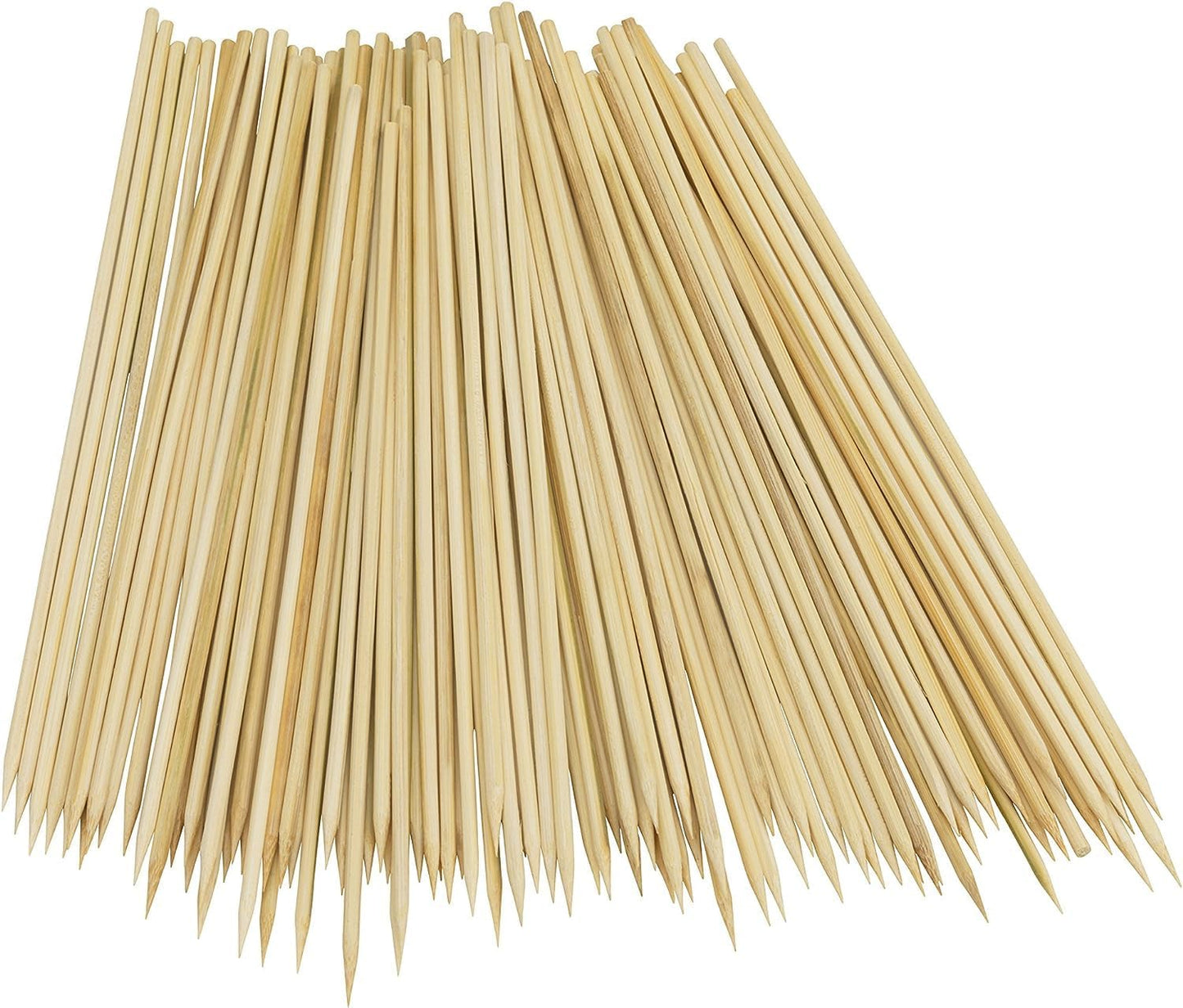 Bamboo BBQ Skewers for Grilling BBQ Appetiser Fruit Cocktail Kabob Chocolate Fountain Grilling Barbecue Kitchen Crafting Party