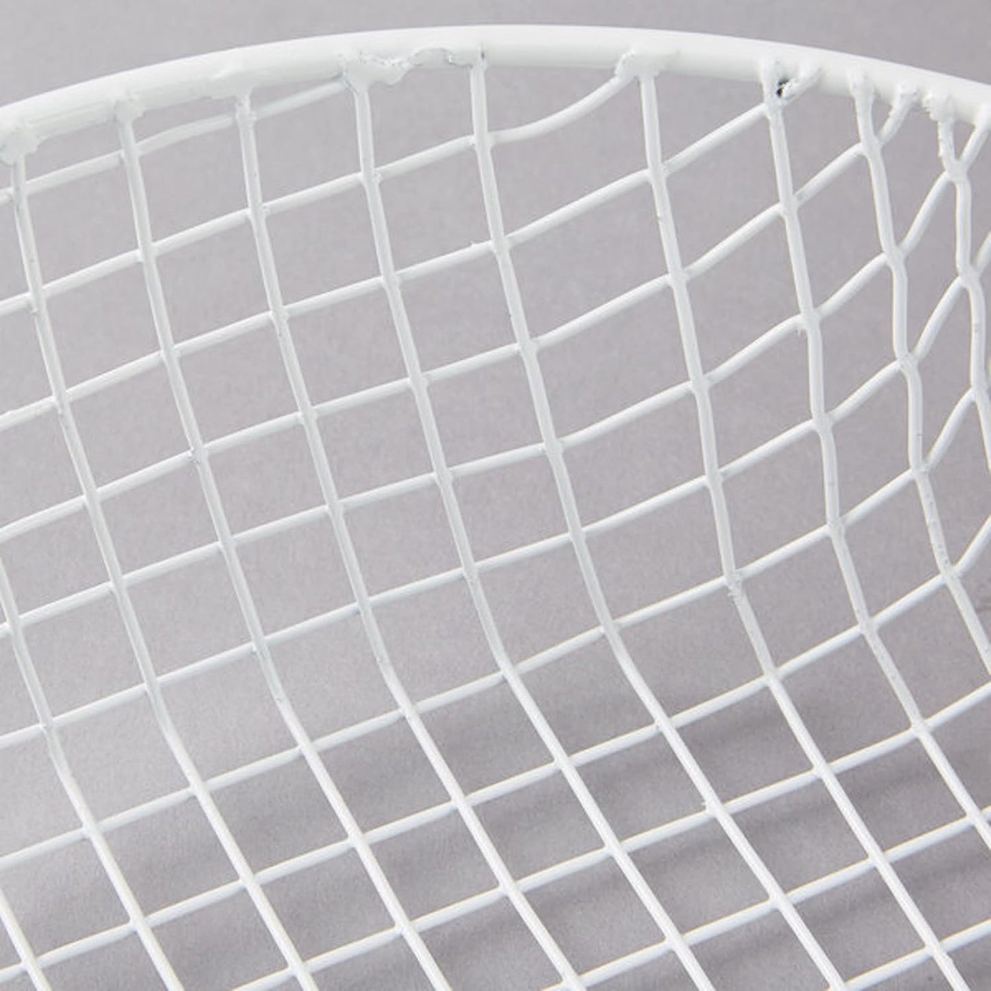 Round Breading Basket Coarse Mesh 3" Deep- Culinary Basket for Dredging Chicken French Chips Onion Rings Chicken Wings Food Prep Basket Serving Strainer Basket for Breadcrum Dishes