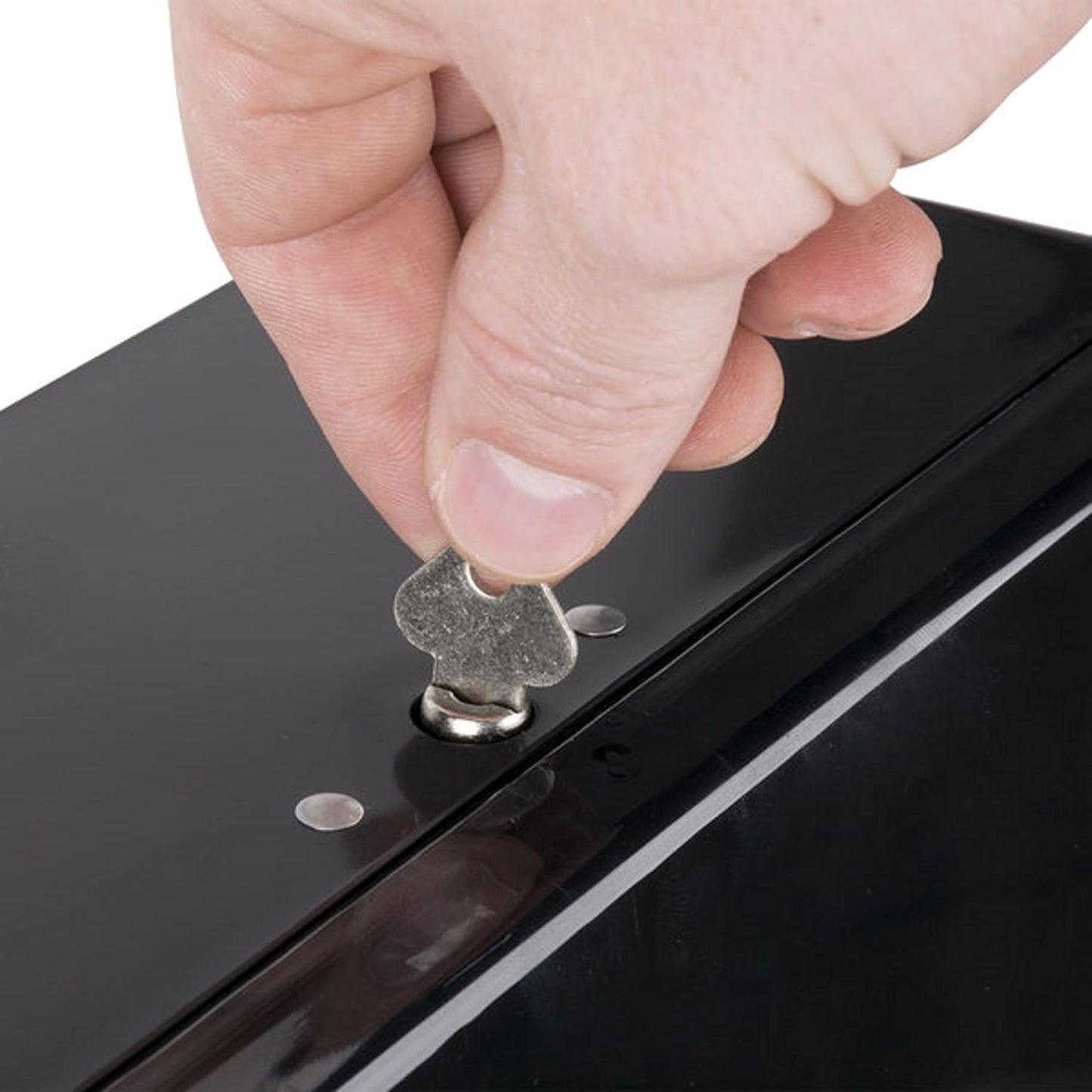 11-1/2" x 4-1/4" x 14-1/4" Multifold Paper Towel Dispenser with Lock Design- Hand Towel Dispenser Multifold Trifold C Fold Hand Towels for Bathroom Restroom Office Shop Home