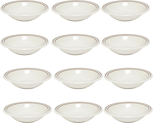 Arcadia Salad Bowls Set of 12- Dishwasher Safe Break-Resistant Dinnerware Small Bowls Bowls For Dipping Salad Fruit Snack Side Dishes Home Restaurants