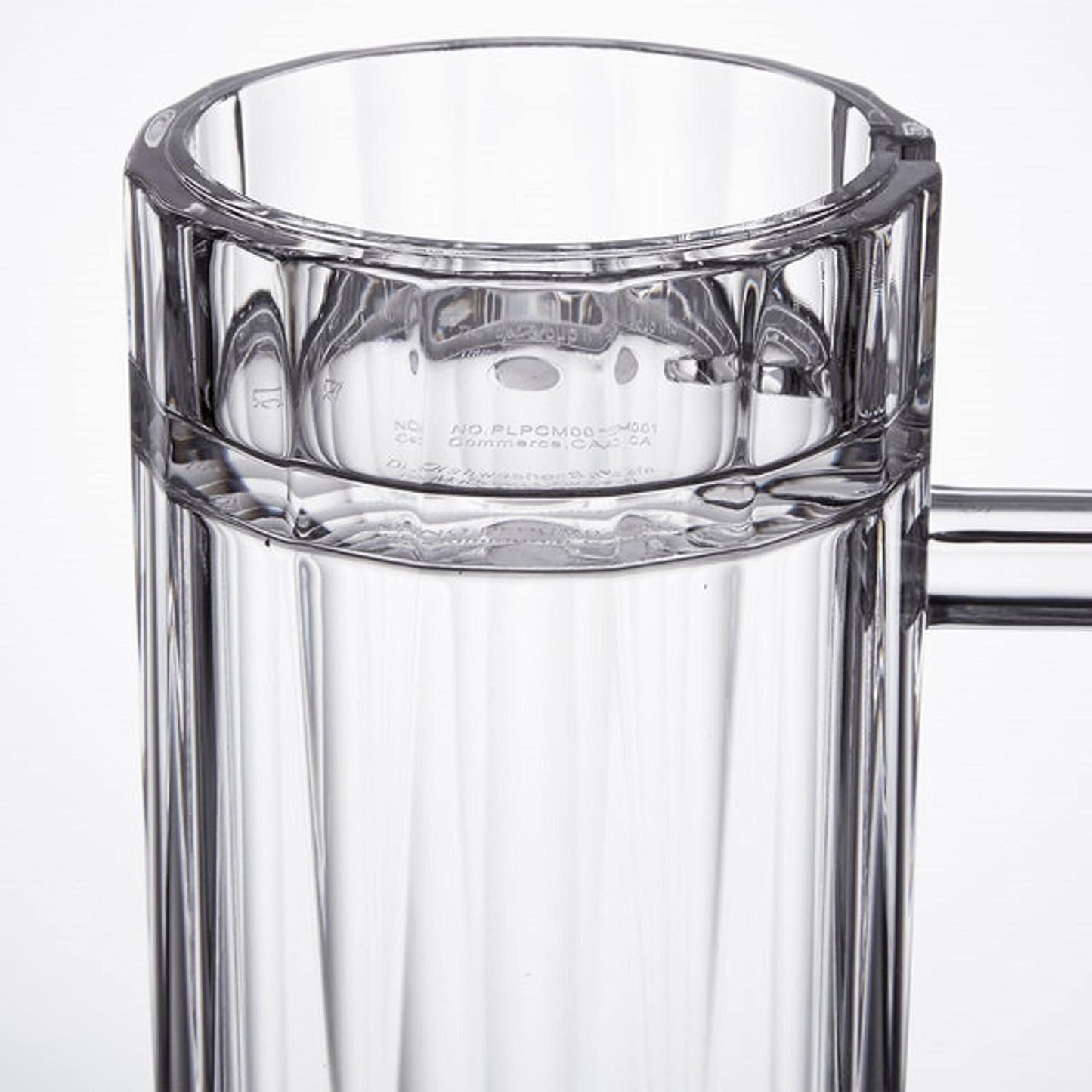 16 oz Beer Mug Polycarbonate with Handle- Drinking Cup for Beverage Root Beer Floats Beer Bar Alcohol Dishwasher Safe Break-Resistant Shatter-Resistant Craft Beers Gift Ideas