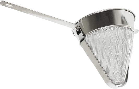 Stainless Steel Fine Mesh- Cone Shaped Strainer Food Strainer Juice Strainer Kitchen Tools Food Colander For Straining Seeds Beans Sauces