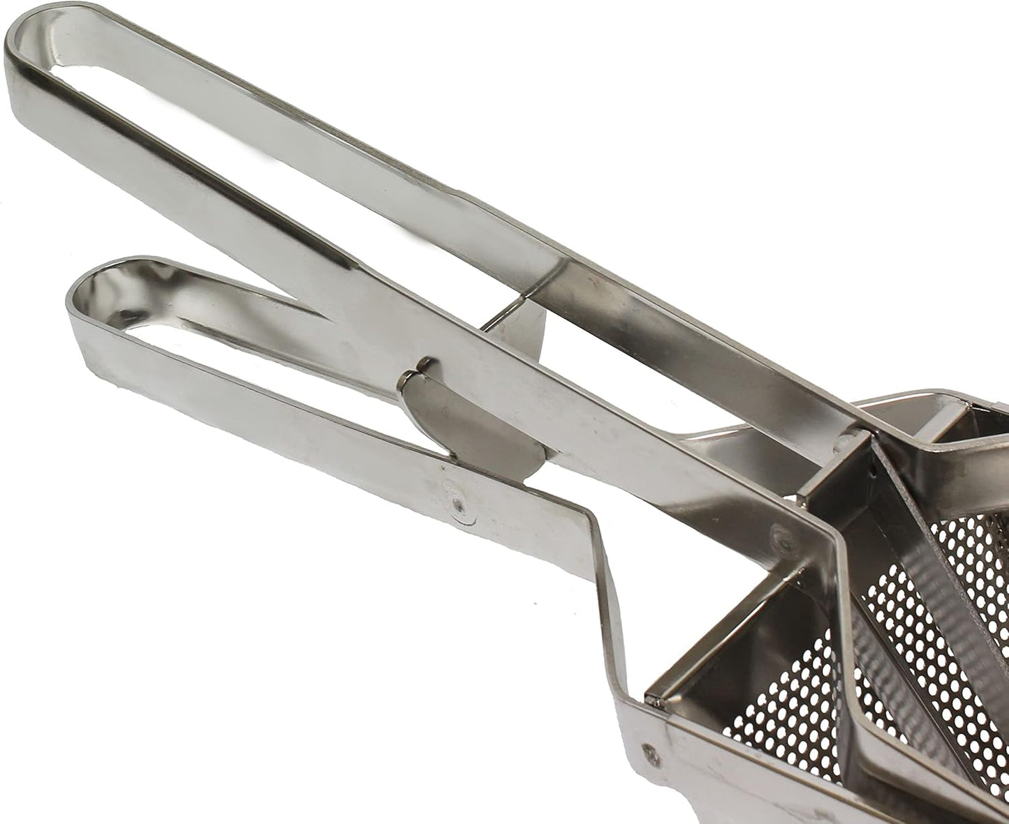 Stainless Steel Potato Ricer - Heavy Duty Stainless Steel Potato Masher and Ricer Kitchen Tool Press and Mash Kitchen Gadget For Perfect Mashed Potatoes