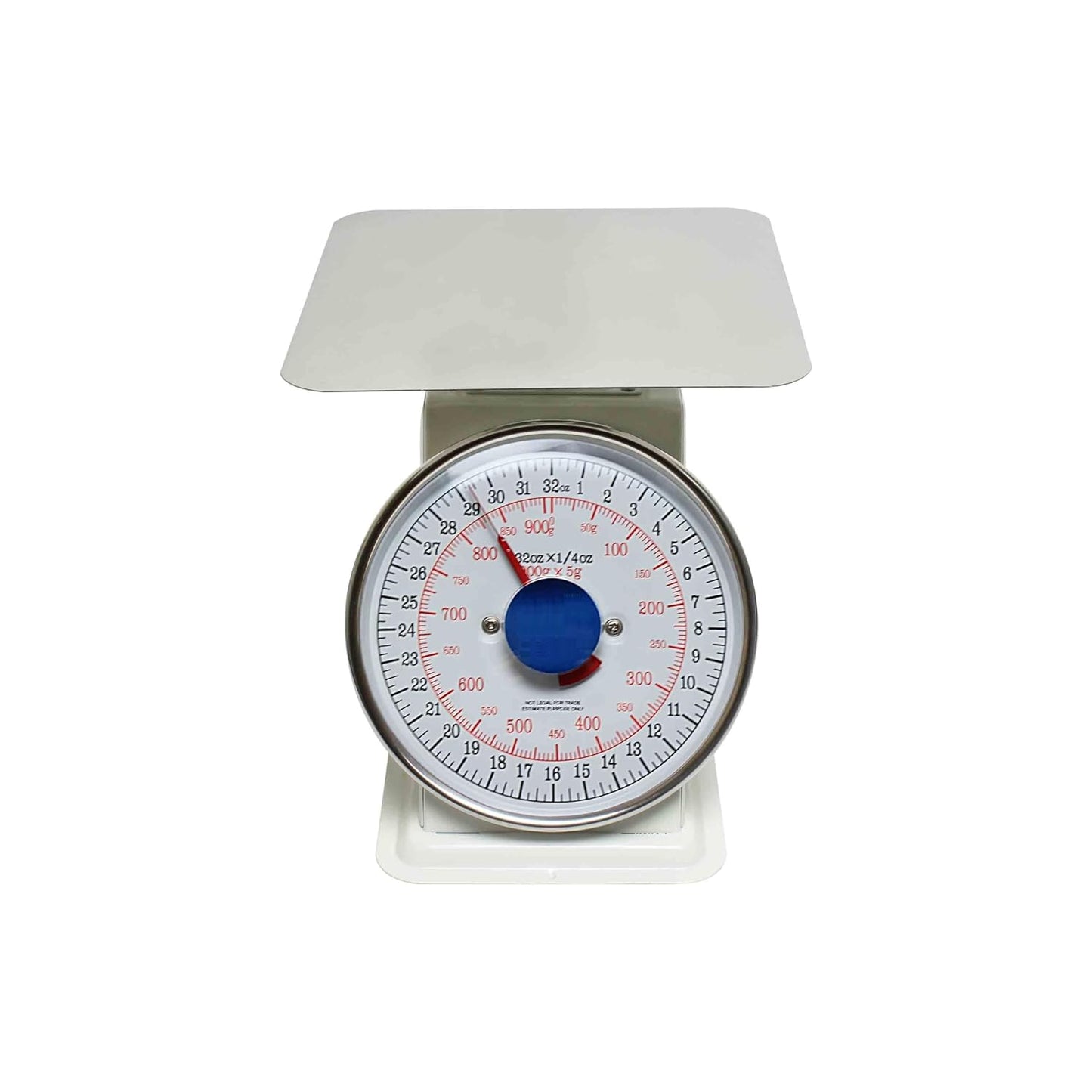 Mechanical Kitchen Flat Platform Weighing Food Scale- Heavy Duty Portion Control Mechanical Kitchen and Food Scale Industrial Dial Scale for Kitchens and Restaurants